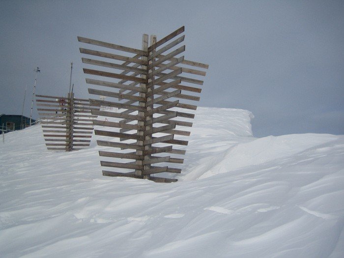 Ветродуйки для предотвращения образования снежных карнизов