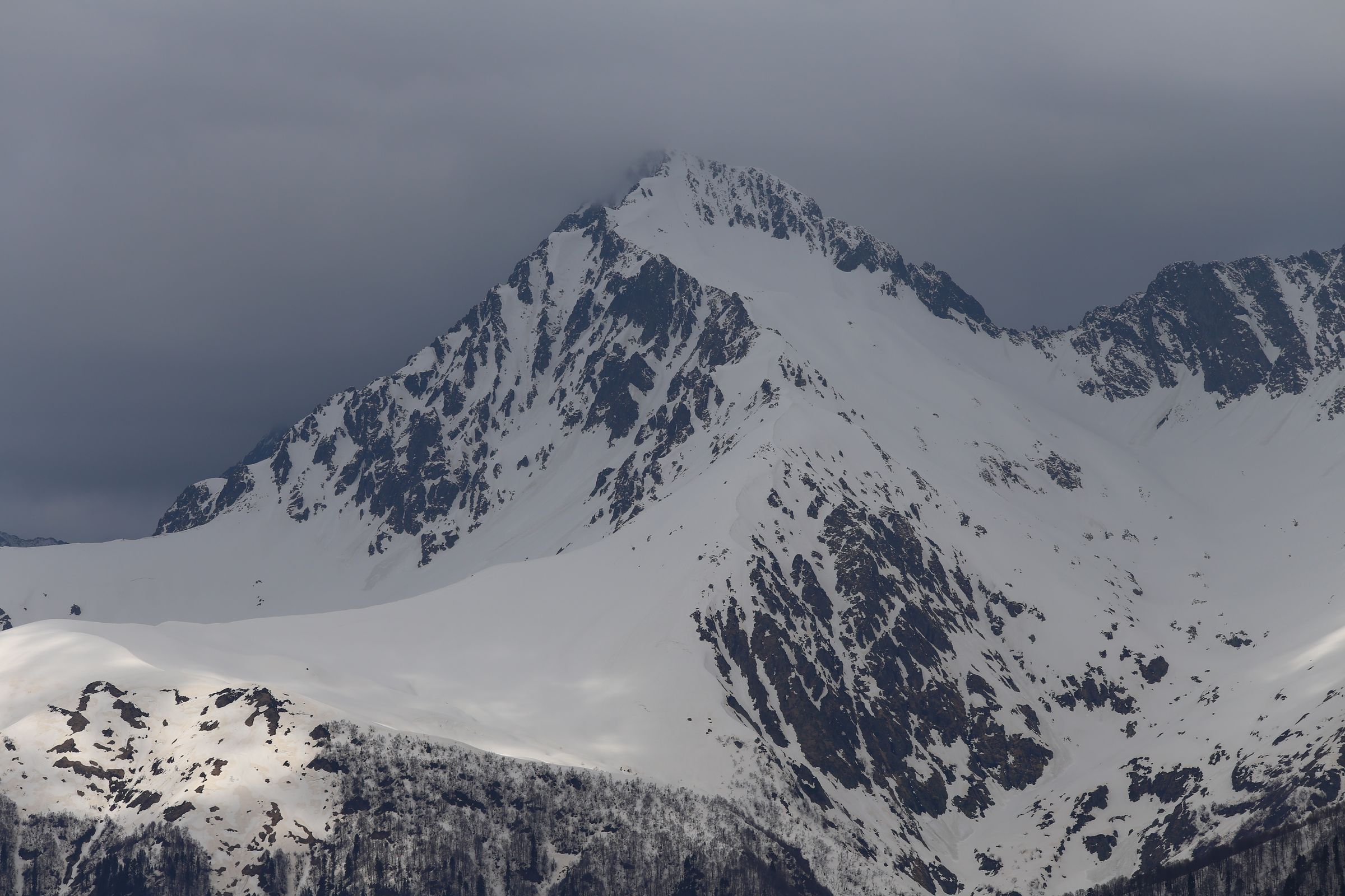 Ачишхо гора зимой