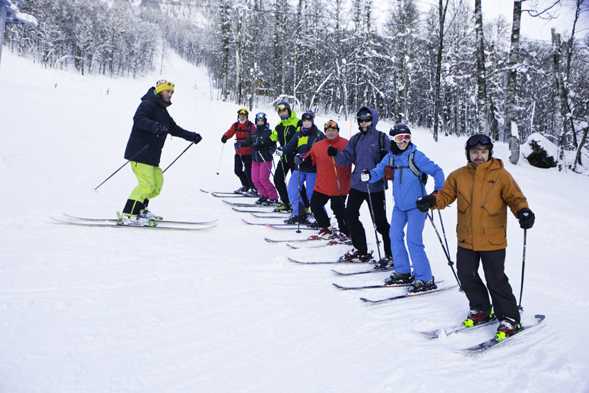 Курсы подготовки инструкторов и совершенствования техники катания горные лыжи/сноуборд