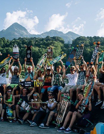 Chill & Hill Longboard Camp на «Роза Хутор»