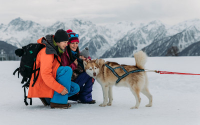 Хаски Парк в ГТЦ Газпром