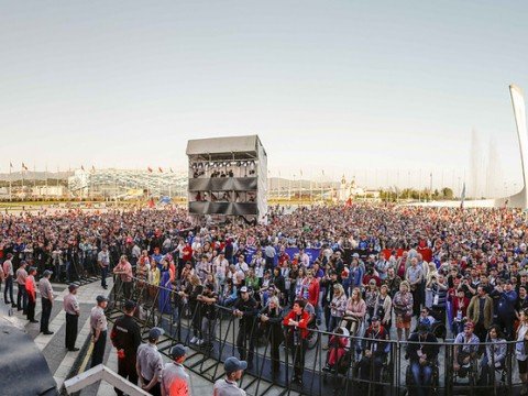 Концерт а Олимпийском парке Формула 1 в Сочи 2017