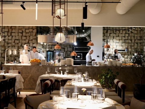 Открытая кухня