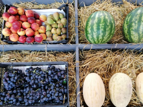 Свежие овощи и фрукты в Коасной Поляне