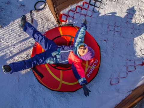 тюбинг в Красной Поляне