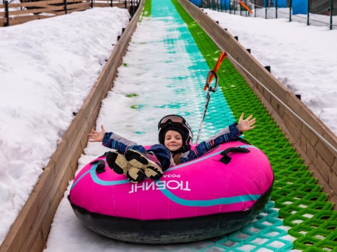 санки в Красной Поляне